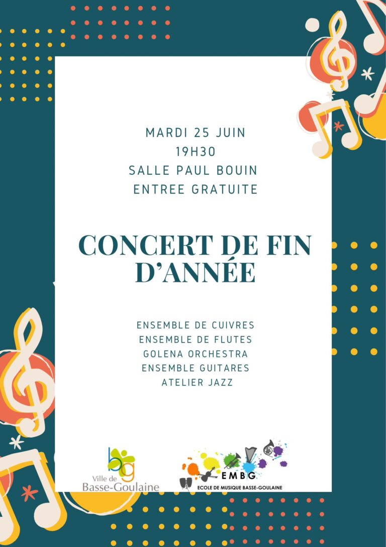 Concert de fin d’année